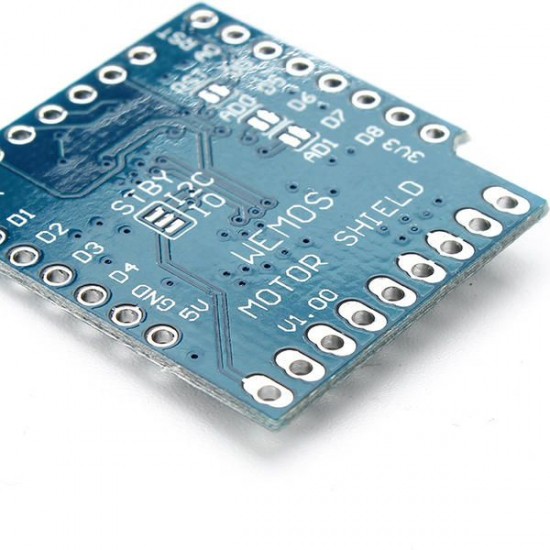 5Pcs Motor Shield For WeMos D1 Mini I2C Dual Motor Driver TB6612FNGV1.0.0 5Pcs Motor Shield For WeMos D1 Mini I2C Dual Motor Driver TB6612FNGV1.0.0