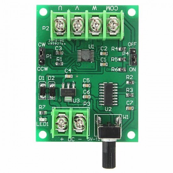 5pcs 5V-12V DC Brushless Motor Driver Board Controller For Hard Drive Motor 3/4 Wire