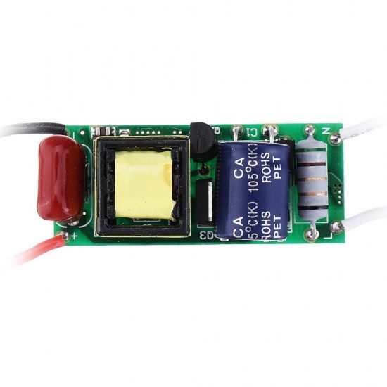 5pcs 7W 9W 12W 15W 7-15W LED Driver Input AC 85-265V Power Supply Built-in Drive Power Supply 260-280mA Lighting for DIY LED Lamps