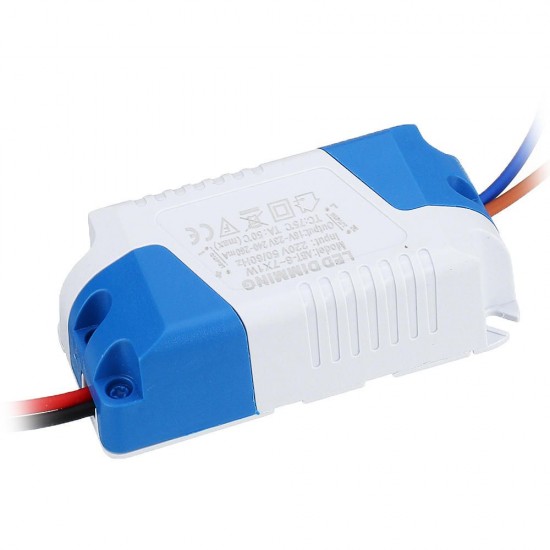 6W 7W LED Non Isolated Modulation Light External Driver Power Supply AC110/220V Constant Current Thyristor Dimming Module