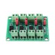 817 Optocoupler 4 Channel Voltage Isolation Board Voltage Control Switching Module Optical Isolation Module 3.3V 5V 817 Optocoupler 4 Channel Voltage Isolation Board Voltage Control Switching Module Optical Isolation Module 3.3V 5V