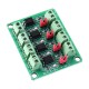 817 Optocoupler 4 Channel Voltage Isolation Board Voltage Control Switching Module Optical Isolation Module 3.3V 5V 817 Optocoupler 4 Channel Voltage Isolation Board Voltage Control Switching Module Optical Isolation Module 3.3V 5V