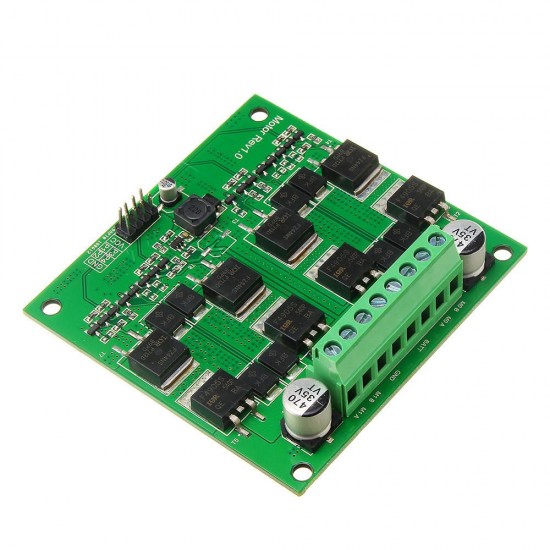 9-15V 180W Dual Channel Brush Motor Driver 12A 10K-30K Motor Driver Board 9-15V 180W Dual Channel Brush Motor Driver 12A 10K-30K Motor Driver Board