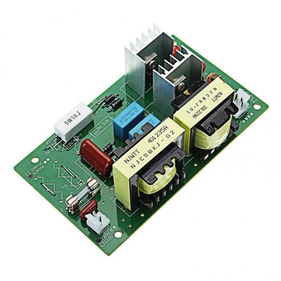 AC 220V 60W-100W Ultrasonic Cleaner Power Driver Board With 2Pcs 50W 40KHZ Transducers