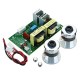AC 220V 60W-100W Ultrasonic Cleaner Power Driver Board With 2Pcs 50W 40KHZ Transducers AC 220V 60W-100W Ultrasonic Cleaner Power Driver Board With 2Pcs 50W 40KHZ Transducers