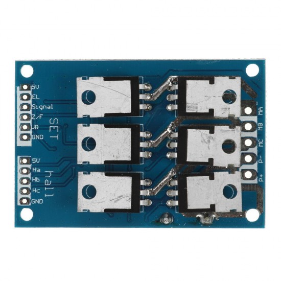 Brushless DC Motor Drive Board 20A 12V-36V 500W DC Brushless Motor Controller With Hall Driver Module