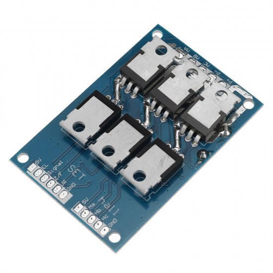 Brushless DC Motor Drive Board 20A 12V-36V 500W DC Brushless Motor Controller With Hall Driver Module