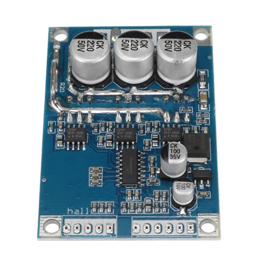 Brushless DC Motor Drive Board 20A 12V-36V 500W DC Brushless Motor Controller With Hall Driver Module