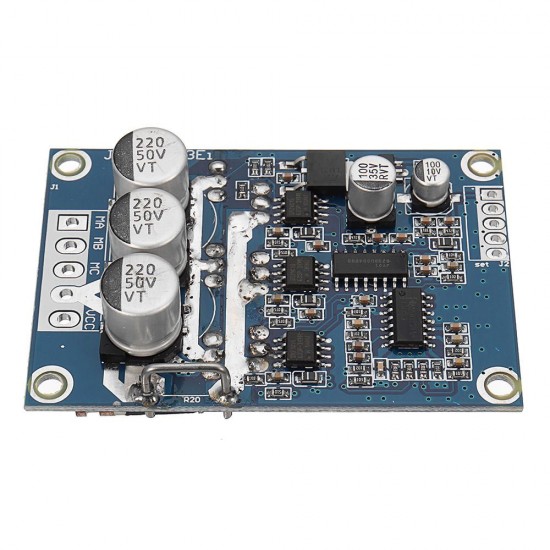 DC 12V-36V 15A 500W Brushless Motor Controller BLDC Driver Board With Stall Over-current Protection Supports Hallless Motors