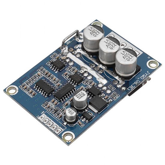 DC 12V-36V 15A 500W Brushless Motor Controller BLDC Driver Board With Stall Over-current Protection Supports Hallless Motors DC 12V-36V 15A 500W Brushless Motor Controller BLDC Driver Board With Stall Over-current Protection Supports Hallless Motors