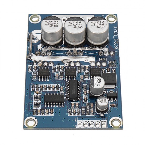 DC 12V-36V 15A 500W Brushless Motor Controller BLDC Driver Board With Stall Over-current Protection Supports Hallless Motors