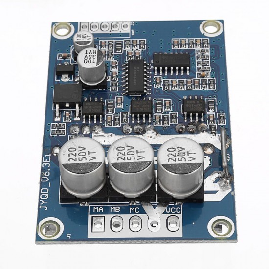 DC 12V-36V 15A 500W Brushless Motor Controller BLDC Driver Board With Stall Over-current Protection Supports Hallless Motors DC 12V-36V 15A 500W Brushless Motor Controller BLDC Driver Board With Stall Over-current Protection Supports Hallless Motors