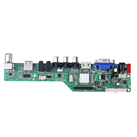 Digital Signal M3663.03B DVB-T2 Universal LCD TV Controller Driver Board TV/PC/VGA/HDMI/USB with Remote Control Digital Signal M3663.03B DVB-T2 Universal LCD TV Controller Driver Board TV/PC/VGA/HDMI/USB with Remote Control