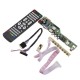 Digital Signal M3663.03B DVB-T2 Universal LCD TV Controller Driver Board TV/PC/VGA/HDMI/USB+7 Key Button+2ch 6bit 40pins LVDS Cable