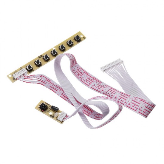 Digital Signal M3663.03B DVB-T2 Universal LCD TV Controller Driver Board TV/PC/VGA/HDMI/USB+7 Key Button+2ch 6bit 40pins LVDS Cable Digital Signal M3663.03B DVB-T2 Universal LCD TV Controller Driver Board TV/PC/VGA/HDMI/USB+7 Key Button+2ch 6bit 40pins LVDS Cable
