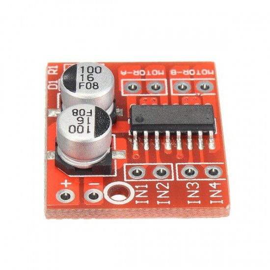 Dual Channel L298N DC Motor Driver Board PWM Speed Dual H Bridge Stepper Module