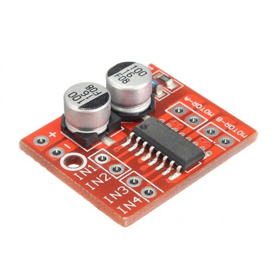 Dual Channel L298N DC Motor Driver Board PWM Speed Dual H Bridge Stepper Module