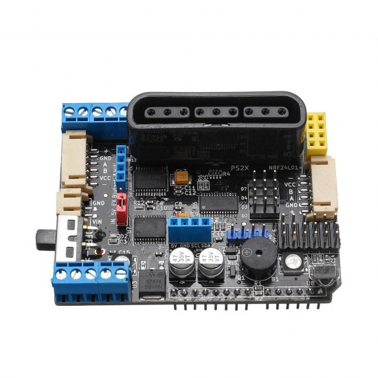 Four-way Smart Car Motor Driver Board PS2 bluetooth Four-way Smart Car Motor Driver Board PS2 bluetooth