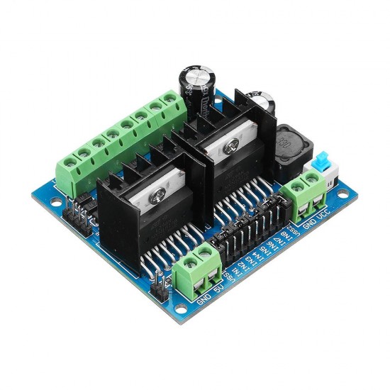 L298N Motor Driver Module Four Chaneel Motor Drive Smart Car Module for Arduino - products that work with official Arduino boards