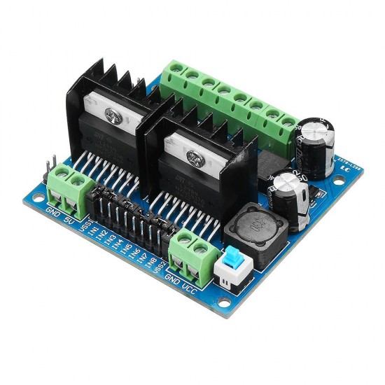 L298N Motor Driver Module Four Chaneel Motor Drive Smart Car Module for Arduino - products that work with official Arduino boards L298N Motor Driver Module Four Chaneel Motor Drive Smart Car Module for Arduino - products that work with official Arduino boards