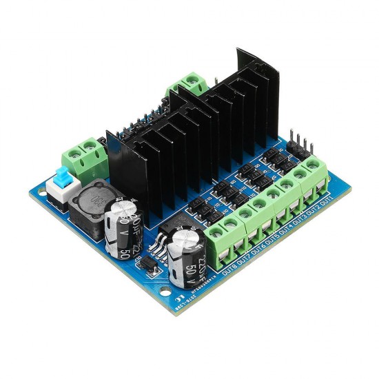 L298N Motor Driver Module Four Chaneel Motor Drive Smart Car Module for Arduino - products that work with official Arduino boards