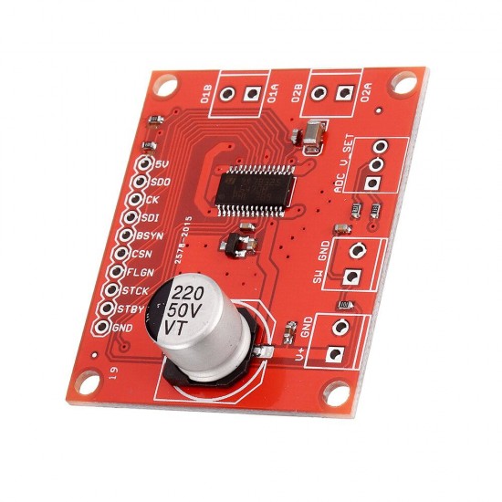 L6470 Stepper Driver 3A Bipolar Stepper Motor Driver Board for 8-45V Motor Module L6470 Stepper Driver 3A Bipolar Stepper Motor Driver Board for 8-45V Motor Module