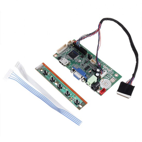 LED Driver Board Kit Single 1CH 6-bit 40P 0.5mm Pitch for 1366x768 Resolution Notebook Screen Modified Display