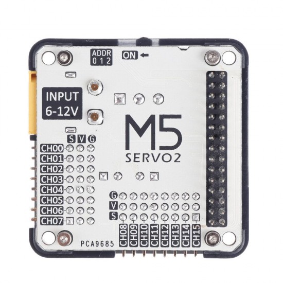 Servo2 Servo Driver Module 16 Channels PCA9685 Can Be Stacked Simultaneously ESP32 Development Board Servo2 Servo Driver Module 16 Channels PCA9685 Can Be Stacked Simultaneously ESP32 Development Board
