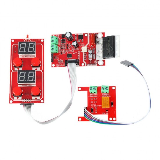 NY-D07 100A Transformer Control Board of Pneumatic Spot Welding Machine Can Be Connected to Solenoid Valve with Linkage Welding NY-D07 100A Transformer Control Board of Pneumatic Spot Welding Machine Can Be Connected to Solenoid Valve with Linkage Welding