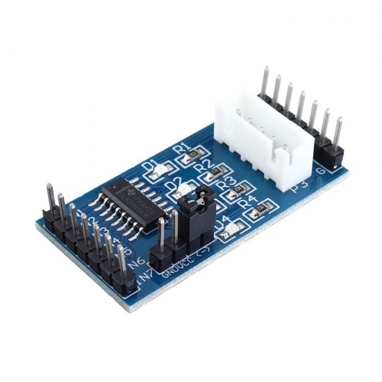 ULN2003 Stepper Motor Driver Board Module for 5V 4-phase 5 line 28BYJ-48 Motor for Arduino - products that work with official Arduino boards ULN2003 Stepper Motor Driver Board Module for 5V 4-phase 5 line 28BYJ-48 Motor for Arduino - products that work with official Arduino boards