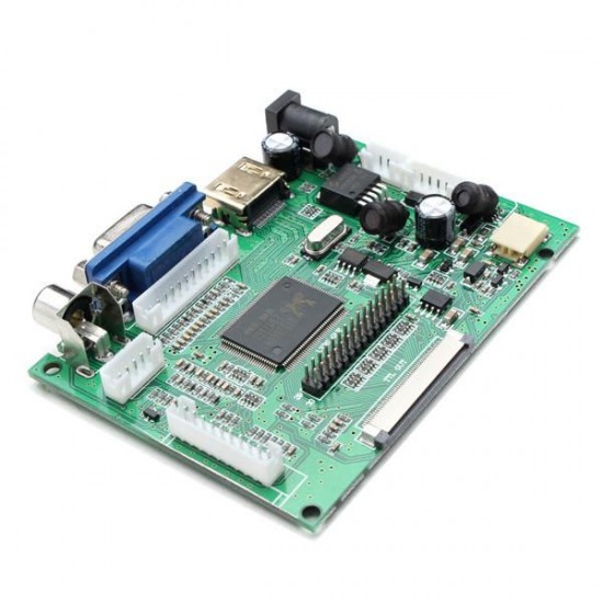 Universal LCD Display Driver Board PS2PS3xbox360 HD AV VGA