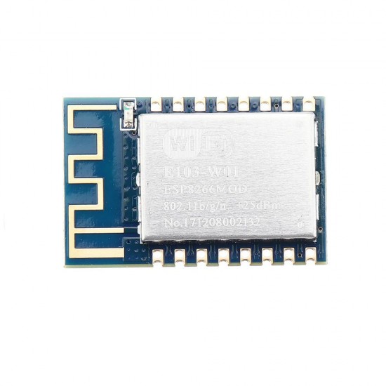 E103-W01 WIFI ESP8266EX 2.4GHz 100mW PCB Antenna IoT UHF Wireless Transceiver ESP8266 Transmitter and Receiver RF Module E103-W01 WIFI ESP8266EX 2.4GHz 100mW PCB Antenna IoT UHF Wireless Transceiver ESP8266 Transmitter and Receiver RF Module