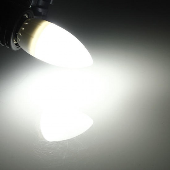 10XE14 2835 SMD 3W White LED Candle Bulb Lamp AC 200-240V 10XE14 2835 SMD 3W White LED Candle Bulb Lamp AC 200-240V