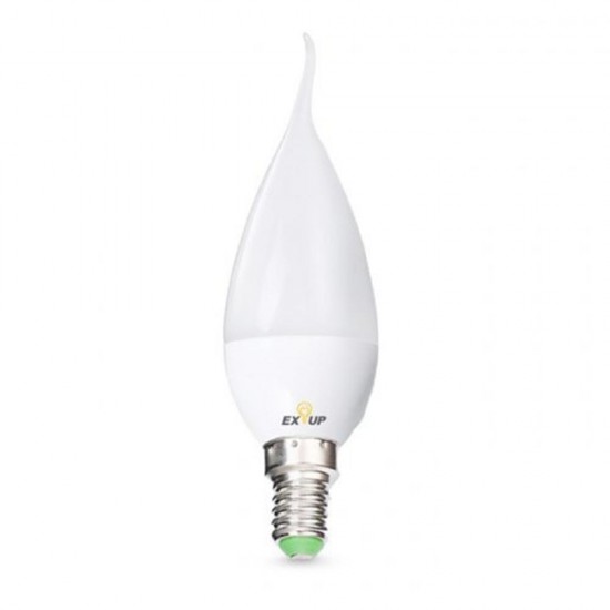 6PCS AC220V 5W E14 C37 Warm White Pure White Pull Tail LED Candle Light Bulb for Indoor Home Decoration