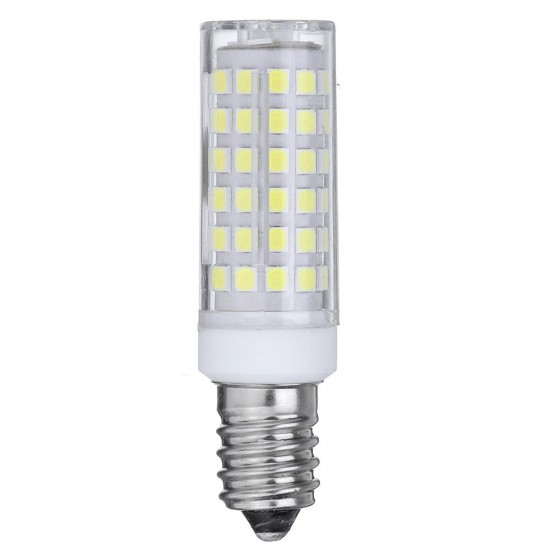 AC110-240V E14 9W 2835 No Stroboscopic 75LED Ceramic Corn Light Bulb for Indoor Home Decoration