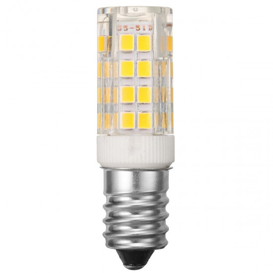 E14 G9 5W SMD2835 Pure White Warm White LED Corn Light Bulb No Flicker AC220V