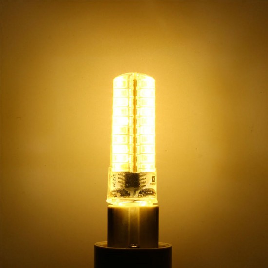 Dimmable E11 E12 E14 E17 G4 G9 BA15D 2.5W LED Corn Bulbs Warm Pure White Silicone Light Bulb AC110V