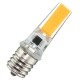 Dimmable E11 E12 E14 E17 G8 BA15D 2.5W LED COB Silicone Light Lamp Bulb 220V