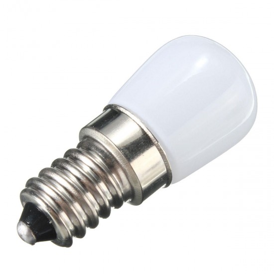 E14 1.5W SMD 2835 LED Warm White White Refrigerator Light Bulb Lamp AC 220V