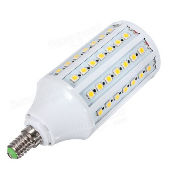 E14 15W White/Warm White 86 SMD5050 LED Corn Light Lamp Bulbs 220V