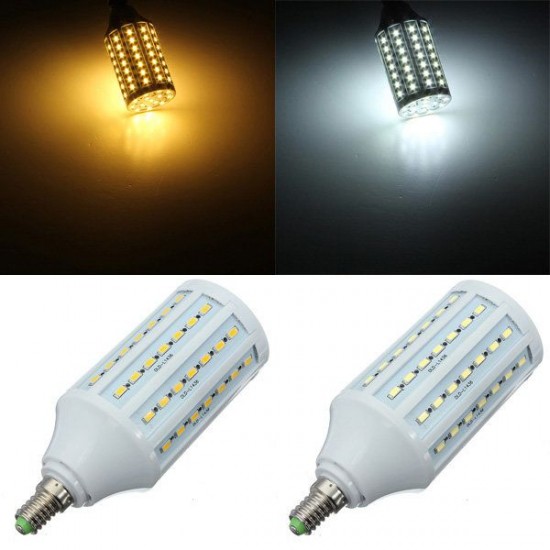 E14 20W White/Warm White 5630SMD 84 LED Corn Light Bulb Lamps 220V