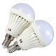 E14 2.2W SMD 2835 White/Warm White LED Bulb Energy Saving Globe Light Lamp AC 220V
