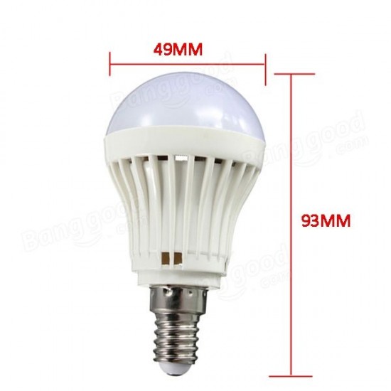 E14 2.2W SMD 2835 White/Warm White LED Bulb Energy Saving Globe Light Lamp AC 220V