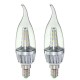 E14 2.5W 24 SMD 3014 LED Warm White White Candle Light Lamp Bulb AC220V