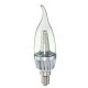 E14 2.5W 24 SMD 3014 LED Warm White White Candle Light Lamp Bulb AC220V