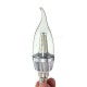 E14 2.5W 24 SMD 3014 LED Warm White White Candle Light Lamp Bulb AC220V