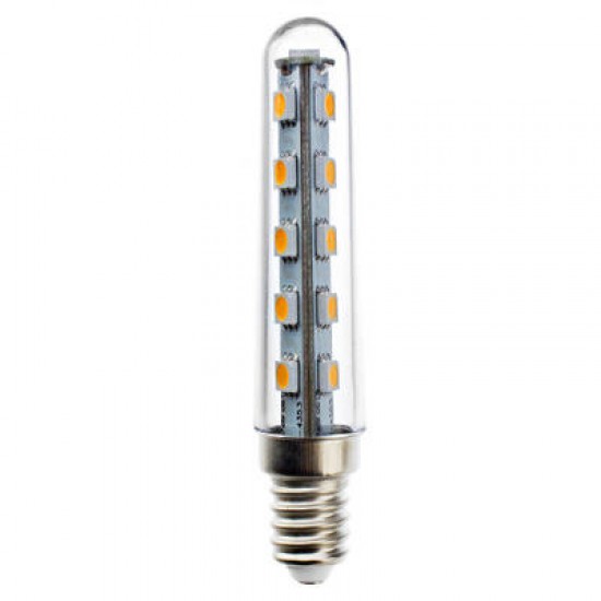 E14 2W SMD5050 16LEDs Warm White Pure White Light Bulb for Refrigerator Cooker AC220V