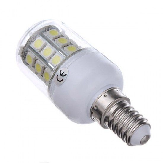 E14 3.2W 300LM Pure White SMD 5050 30 LED Corn Light Lamp Bulb 220V E14 3.2W 300LM Pure White SMD 5050 30 LED Corn Light Lamp Bulb 220V