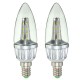 E14 3.5W 24 SMD 3014 LED Waem White White Candle Light Lamp Bulb AC220V