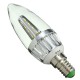 E14 3.5W 24 SMD 3014 LED Waem White White Candle Light Lamp Bulb AC220V